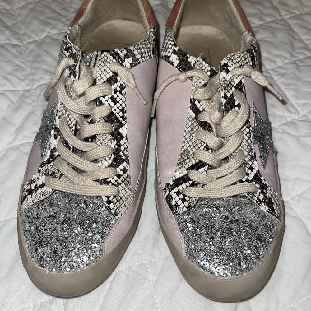 Shu shop sparkly pink women’s shoes 7.5